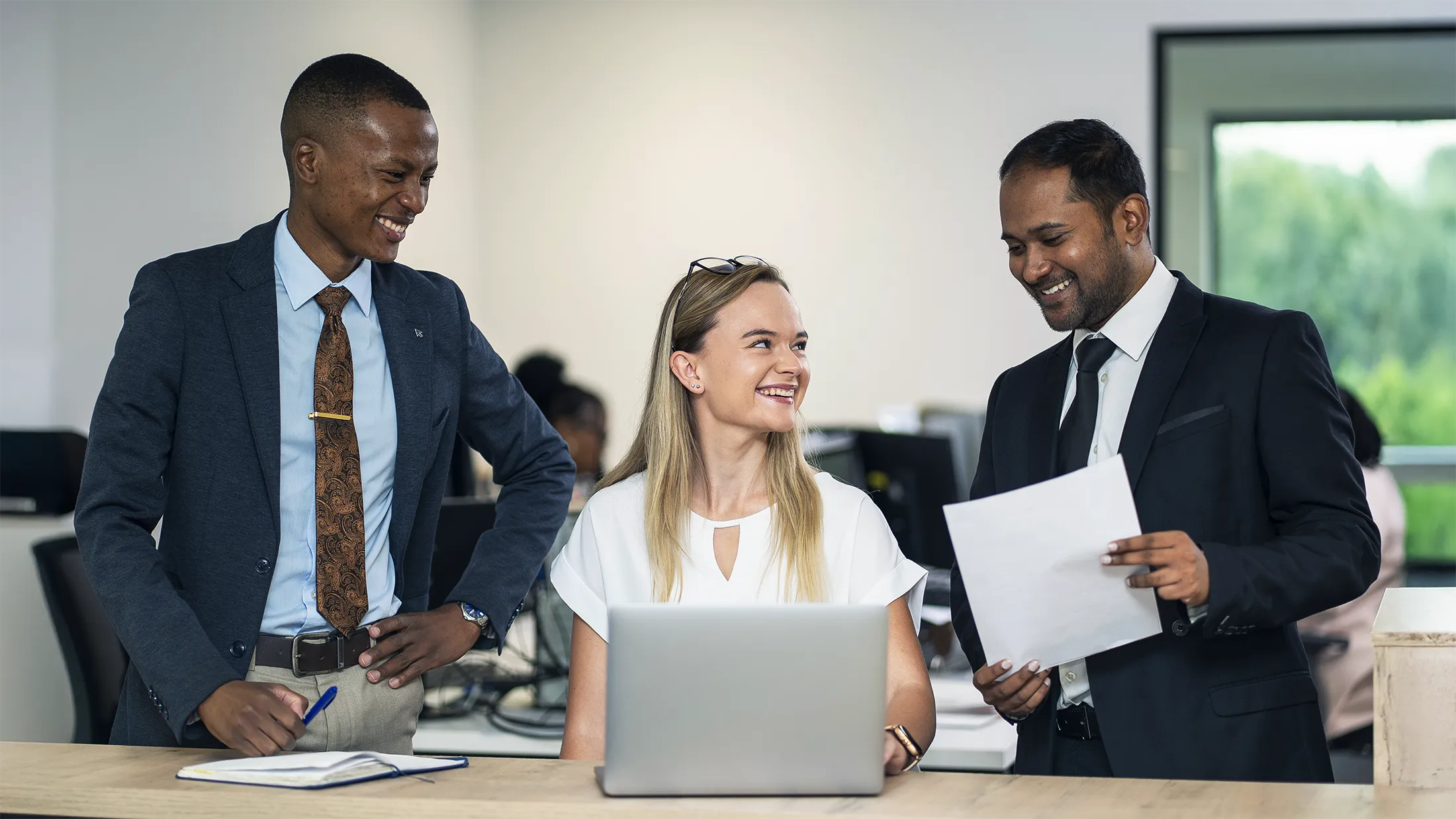 Eduvos alumni networking event with professionals connecting